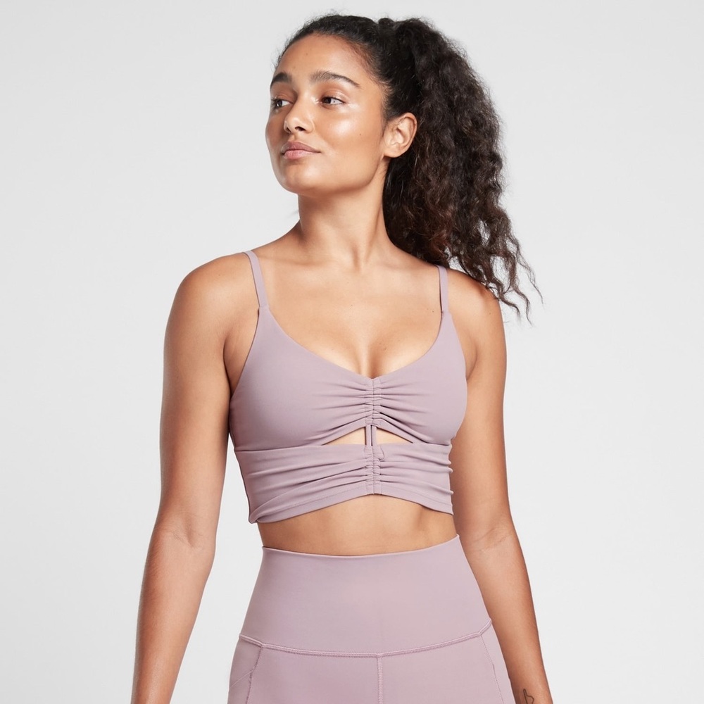 Athleta Longline cinch bra